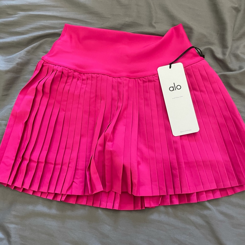 XS Alo Yoga grand slam tennis skirt